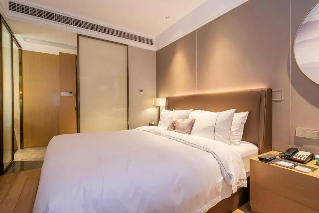 Bed in Echeng Hotel Xiamen Zhongshan Road