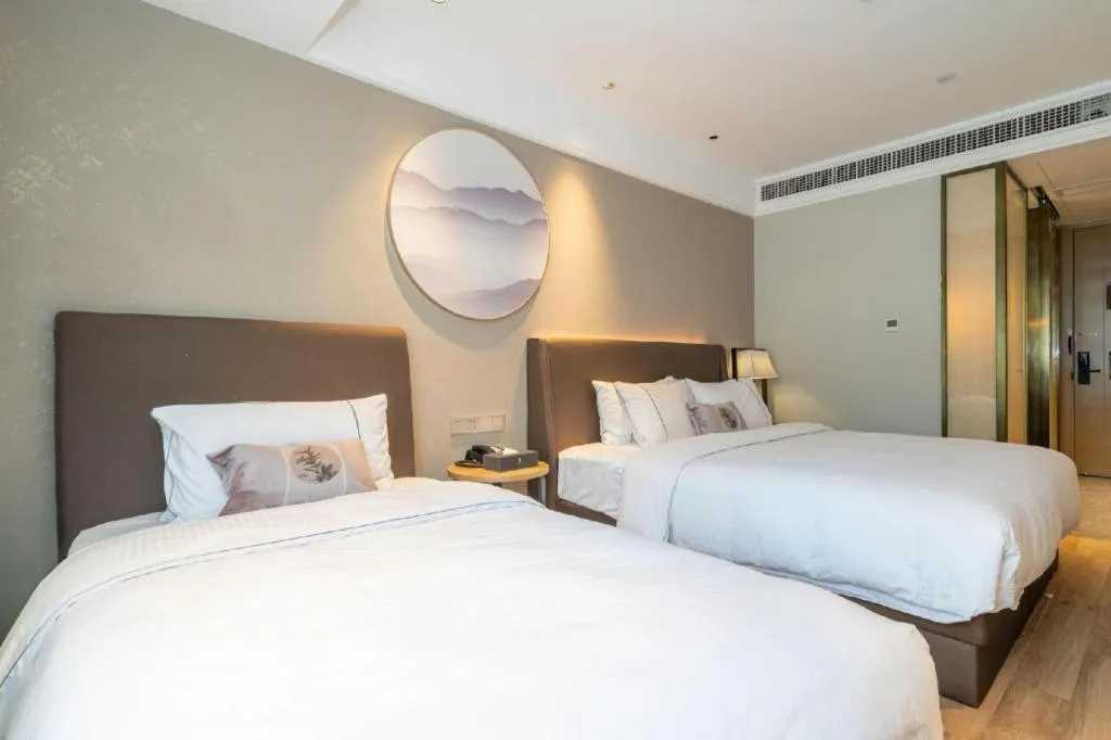 Bed in Echeng Hotel Xiamen Zhongshan Road