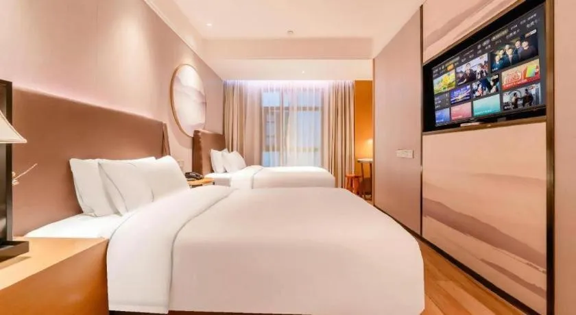 Bed in Echeng Hotel Xiamen Zhongshan Road