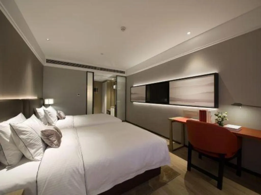 Bed in Echeng Hotel Xiamen Zhongshan Road