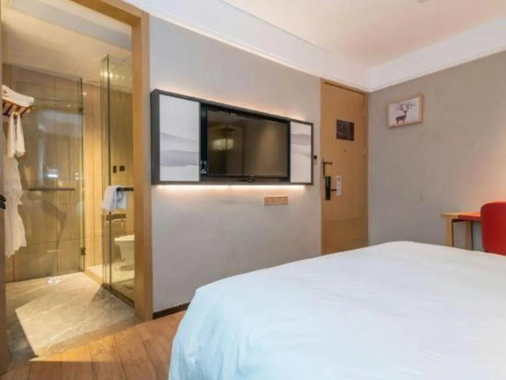 Bed in Echeng Hotel Xiamen Zhongshan Road