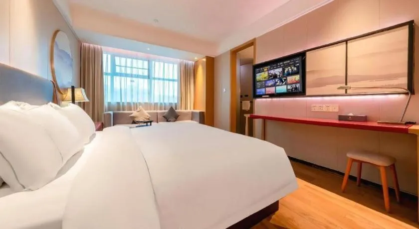 Bed in Echeng Hotel Xiamen Zhongshan Road