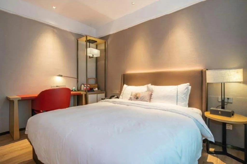 Bed in Echeng Hotel Xiamen Zhongshan Road