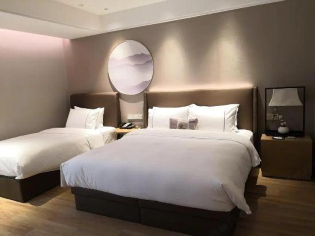Bed in Echeng Hotel Xiamen Zhongshan Road