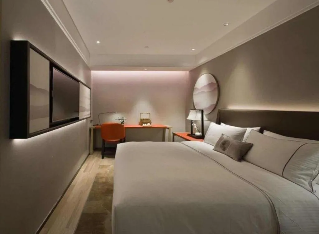 Bed in Echeng Hotel Xiamen Zhongshan Road
