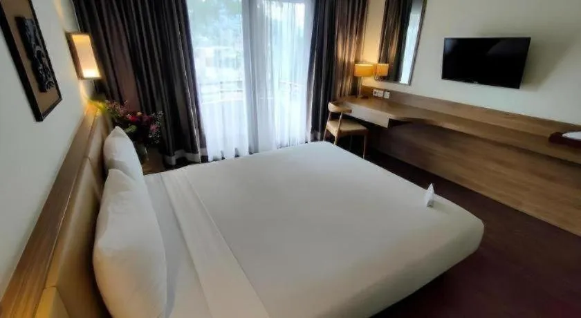 Bed in eL Hotel Kartika Wijaya Batu