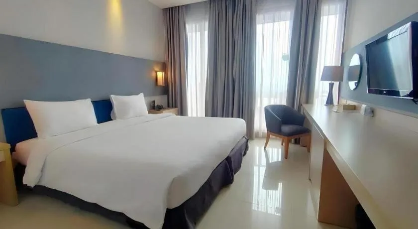 Bed in eL Hotel Kartika Wijaya Batu