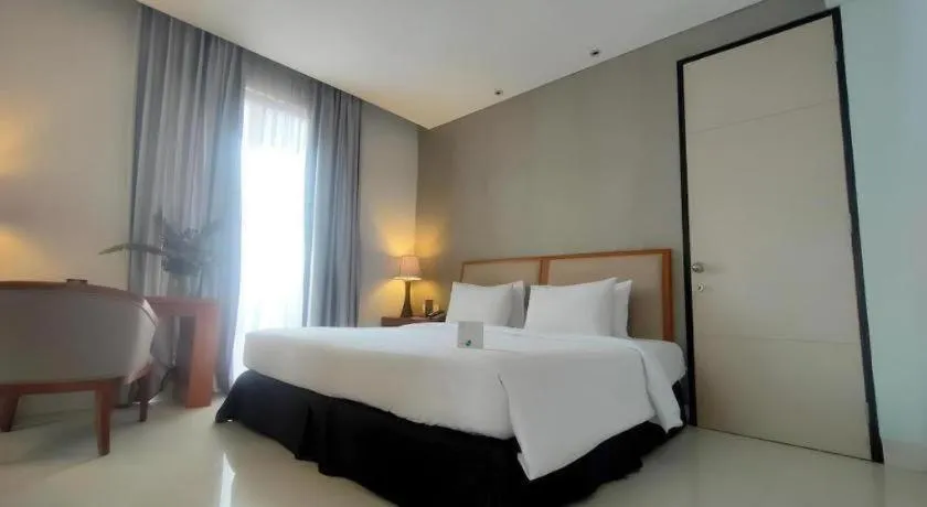 Bed in eL Hotel Kartika Wijaya Batu