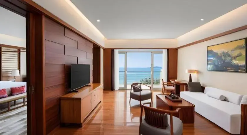 Bed in Grand Soluxe Hotel and Resort Sanya Bed in Grand Soluxe Hotel and Resort Sanya