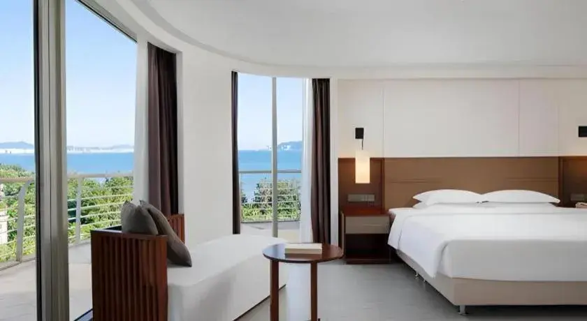 Bed in Grand Soluxe Hotel and Resort Sanya Bed in Grand Soluxe Hotel and Resort Sanya