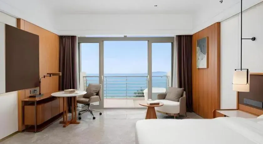 Bed in Grand Soluxe Hotel and Resort Sanya Bed in Grand Soluxe Hotel and Resort Sanya