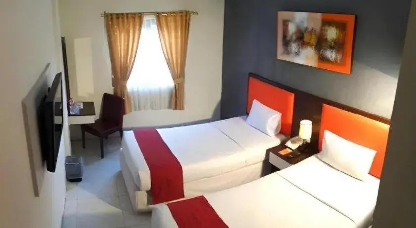 Bed in Sarila Hotel Solo Bed in Sarila Hotel Solo