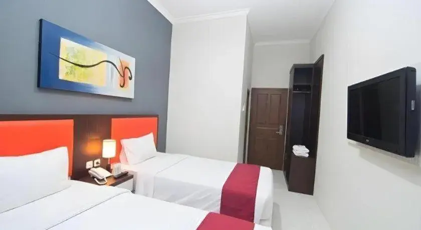 Bed in Sarila Hotel Solo Bed in Sarila Hotel Solo