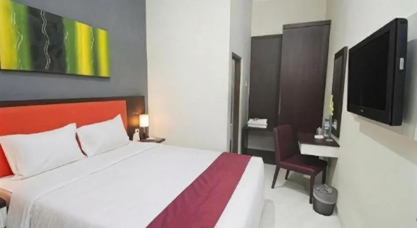 Bed in Sarila Hotel Solo