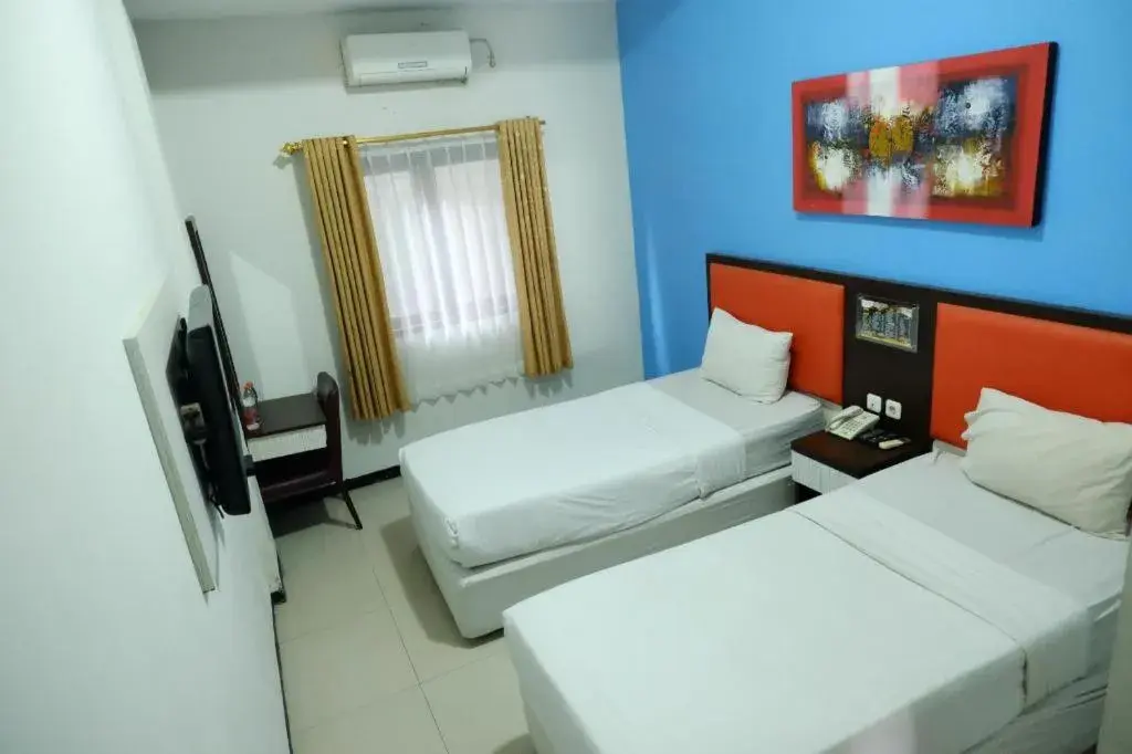 Bed in Sarila Hotel Solo Bed in Sarila Hotel Solo