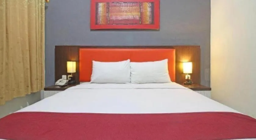Bed in Sarila Hotel Solo