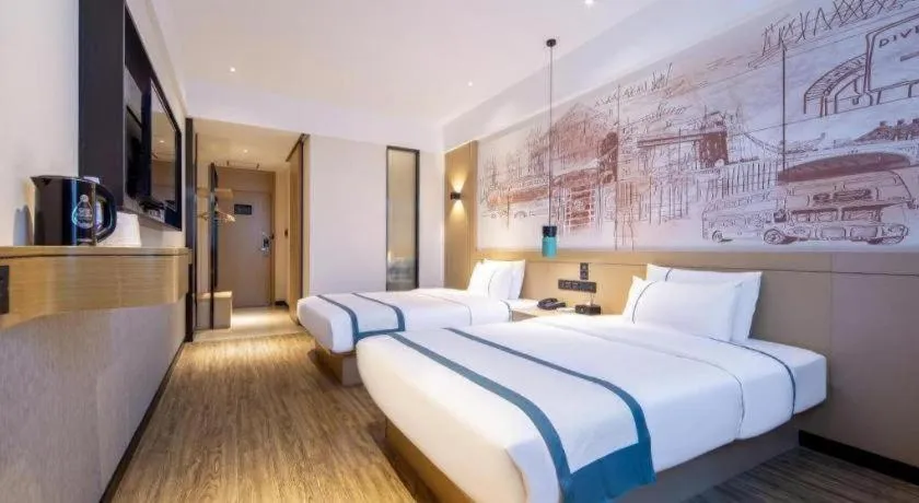 Bed in City Comfort Inn Nanning Beihu Road Metro Station