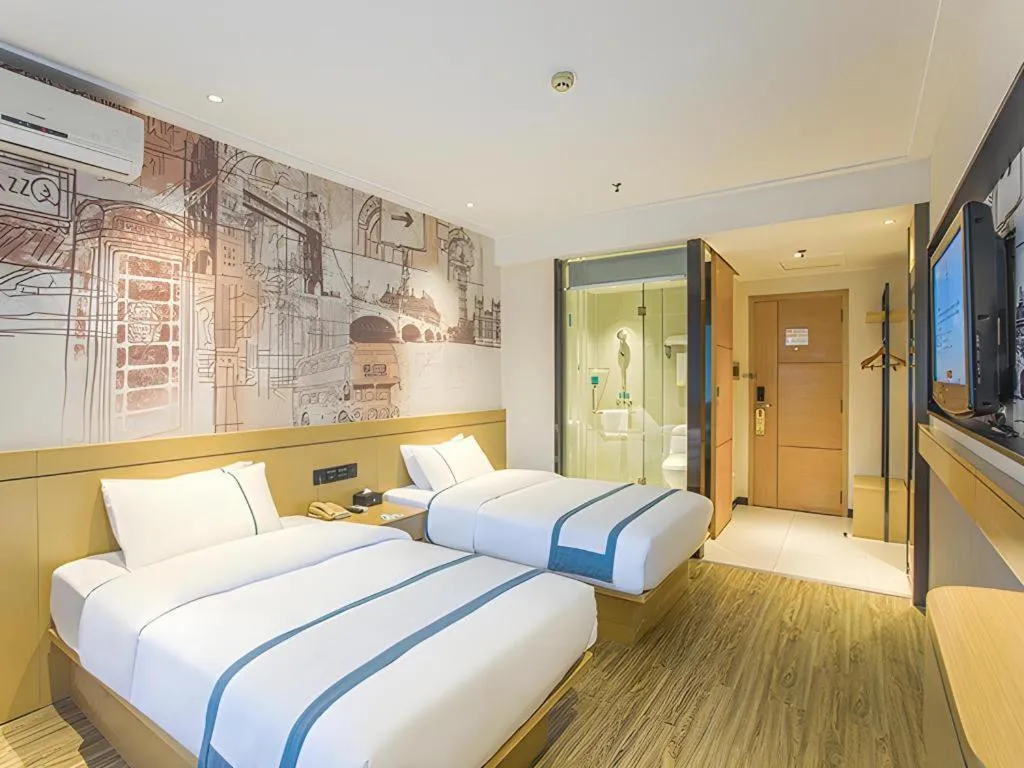 Bed in City Comfort Inn Nanning Beihu Road Metro Station