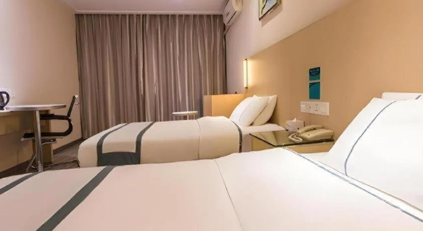 Bed in City Comfort Inn Nanning Beihu Road Metro Station