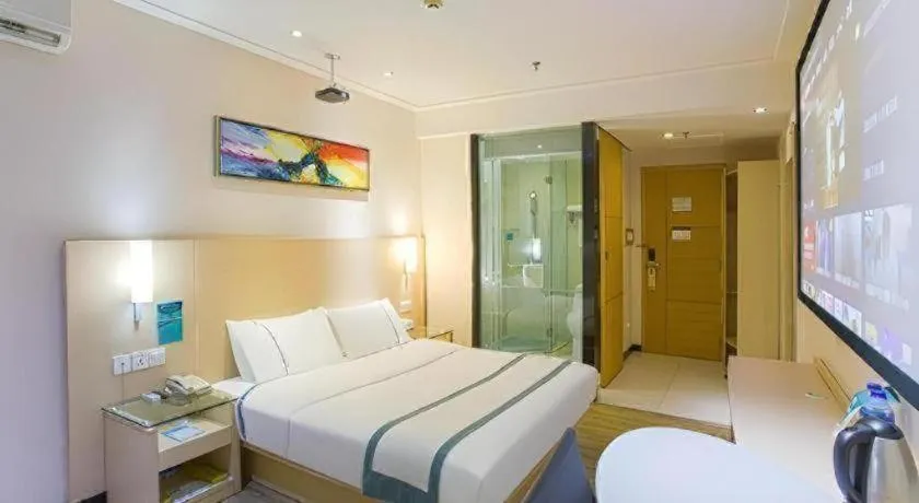 Bed in City Comfort Inn Nanning Beihu Road Metro Station