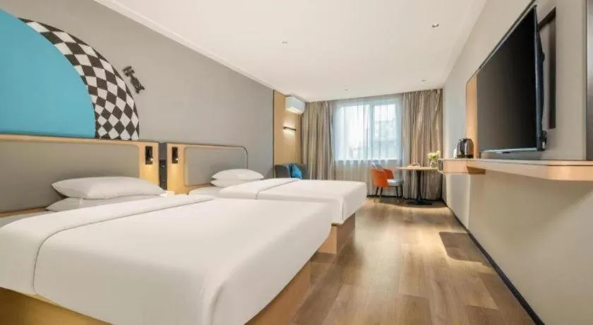 Bed in City Comfort Inn Nanning Beihu Road Metro Station