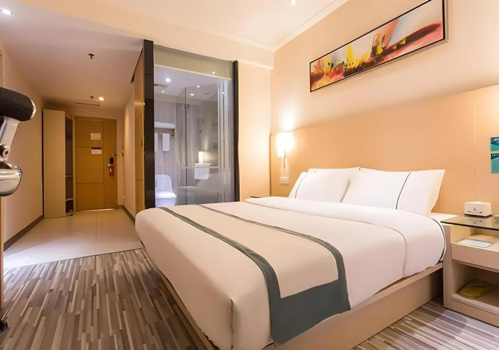 Bed in City Comfort Inn Nanning Beihu Road Metro Station