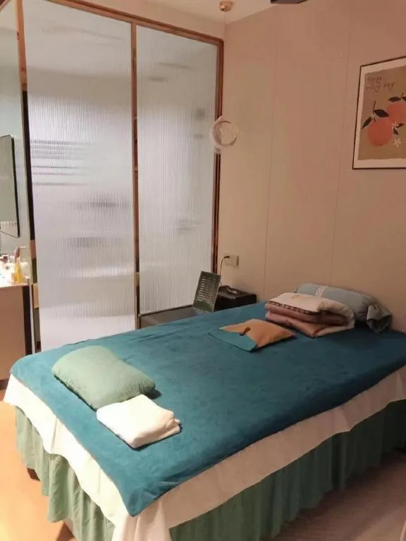 Bed in Yiwu Bairui Grand Hotel