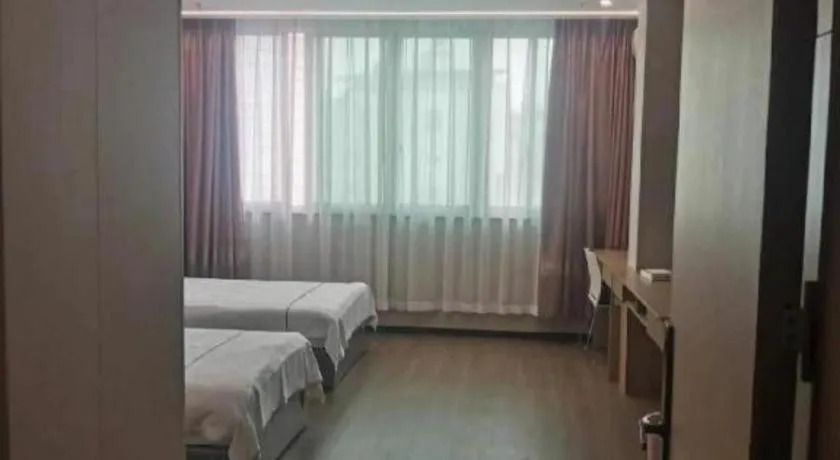 Bed in Yiwu Bairui Grand Hotel