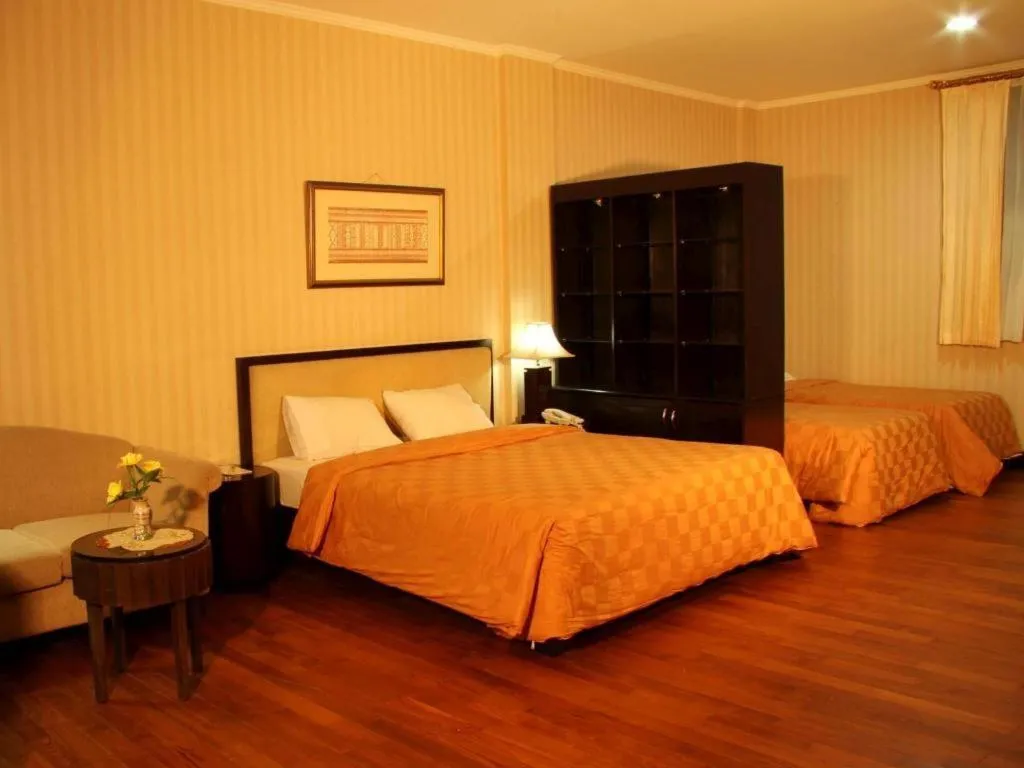 Bed in Campago Resort Hotel