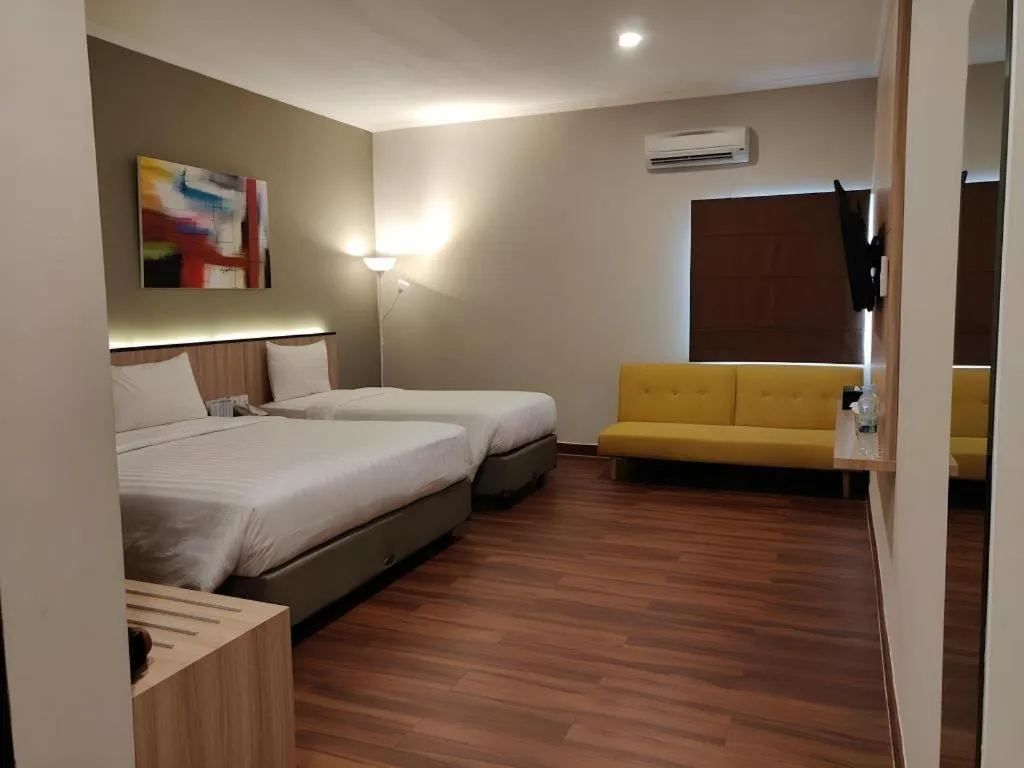 Bed in Havana Mutiara Belitung