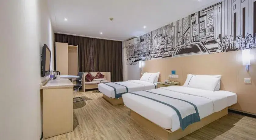 Bed in City Comfort Inn Nanning High-tech Park Bed in City Comfort Inn Nanning High-tech Park