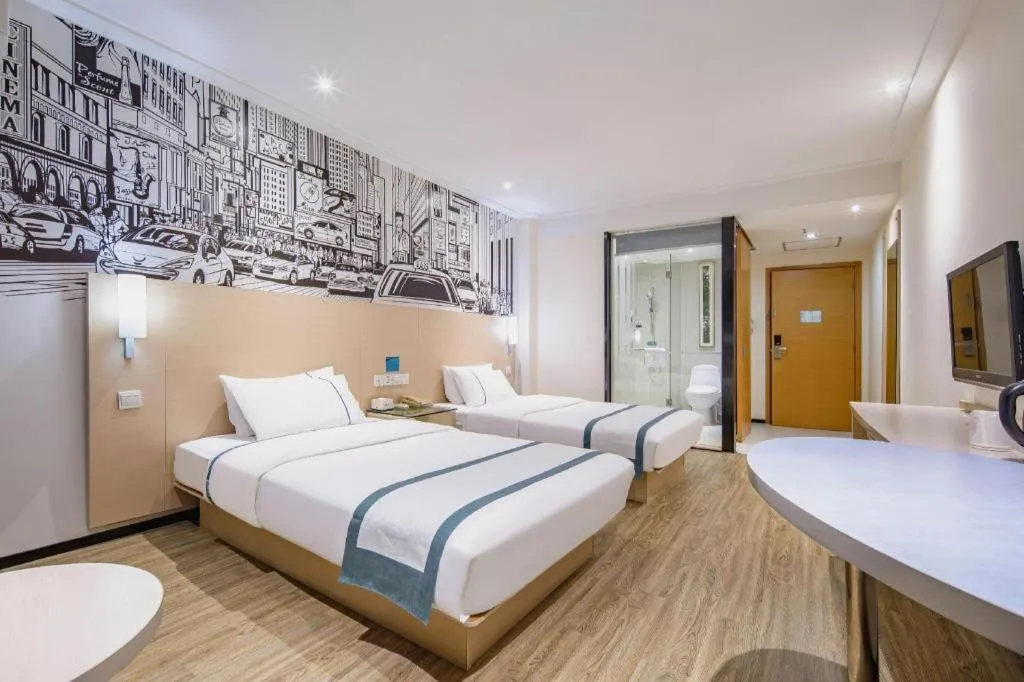 Bed in City Comfort Inn Nanning High-tech Park