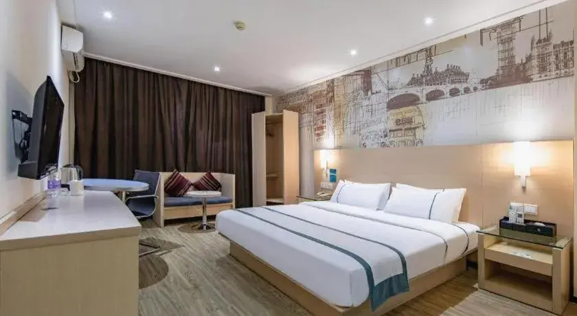 Bed in City Comfort Inn Nanning High-tech Park Bed in City Comfort Inn Nanning High-tech Park