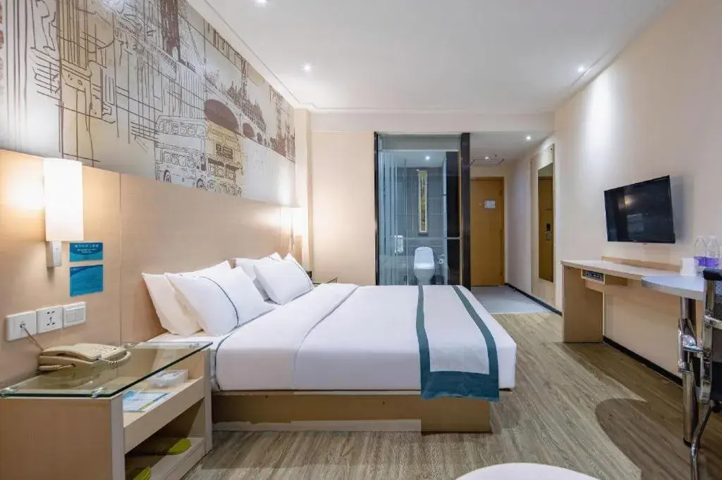 Bed in City Comfort Inn Nanning High-tech Park Bed in City Comfort Inn Nanning High-tech Park