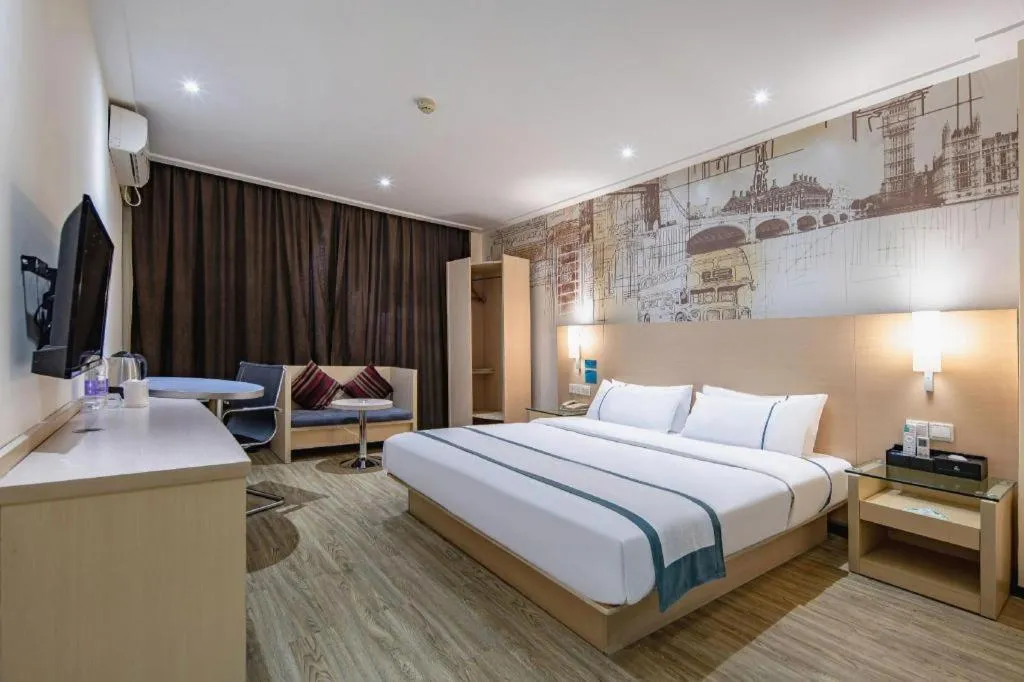 Bed in City Comfort Inn Nanning High-tech Park