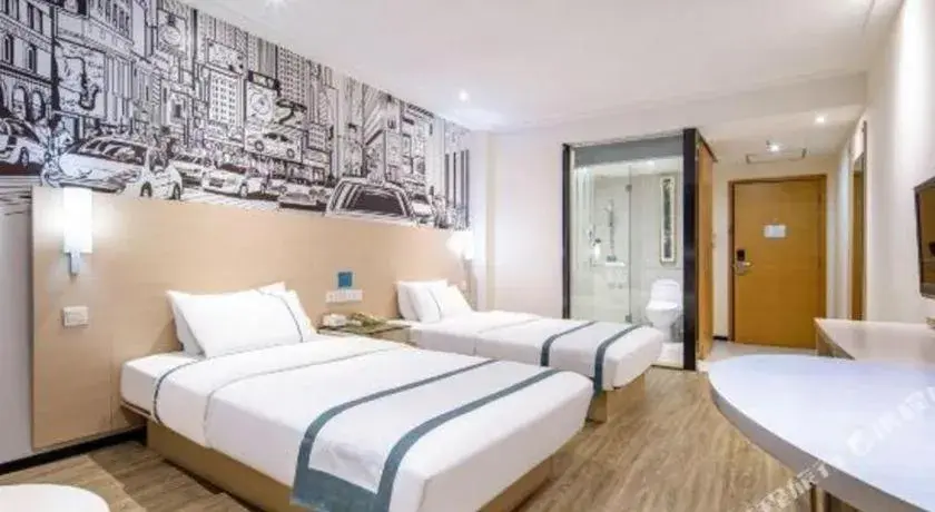 Bed in City Comfort Inn Nanning High-tech Park Bed in City Comfort Inn Nanning High-tech Park