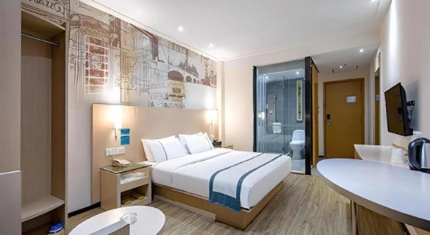 Bed in City Comfort Inn Nanning High-tech Park