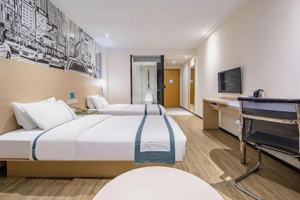 Bed in City Comfort Inn Nanning High-tech Park Bed in City Comfort Inn Nanning High-tech Park