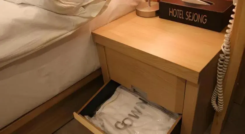 Bed in Jeju Sejong Hotel Bed in Jeju Sejong Hotel