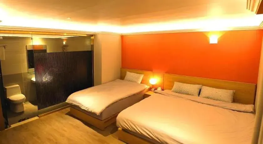 Bed in Jeju Sejong Hotel Bed in Jeju Sejong Hotel