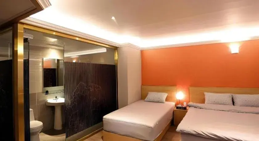 Bed in Jeju Sejong Hotel Bed in Jeju Sejong Hotel