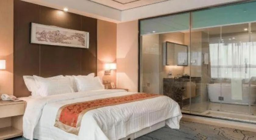 Bed in Ramada by Wyndham Wuhu