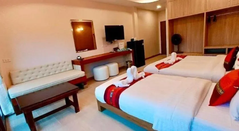 Bed in Baan Saranrom