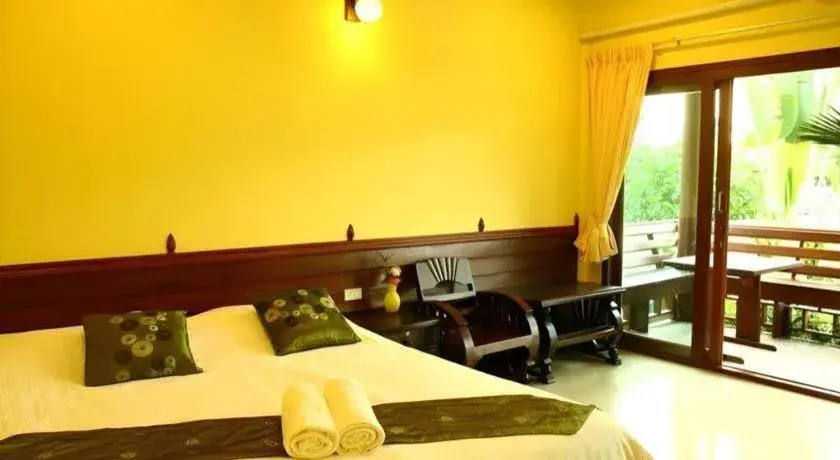 Bed in Baan Saranrom Bed in Baan Saranrom