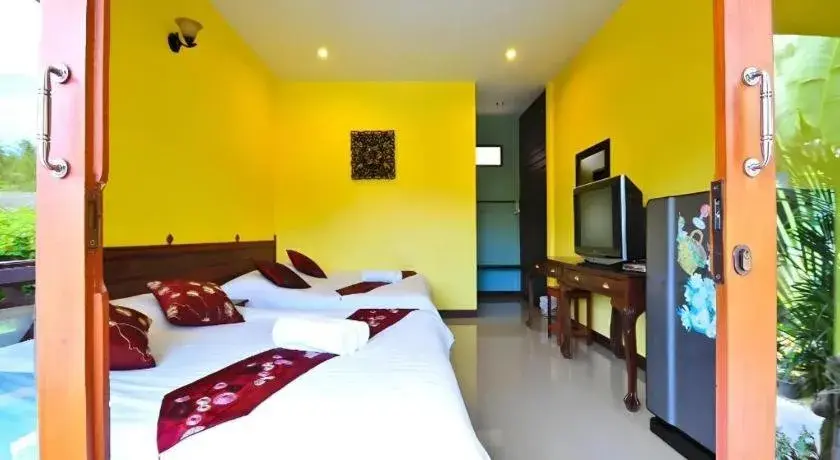 Bed in Baan Saranrom Bed in Baan Saranrom