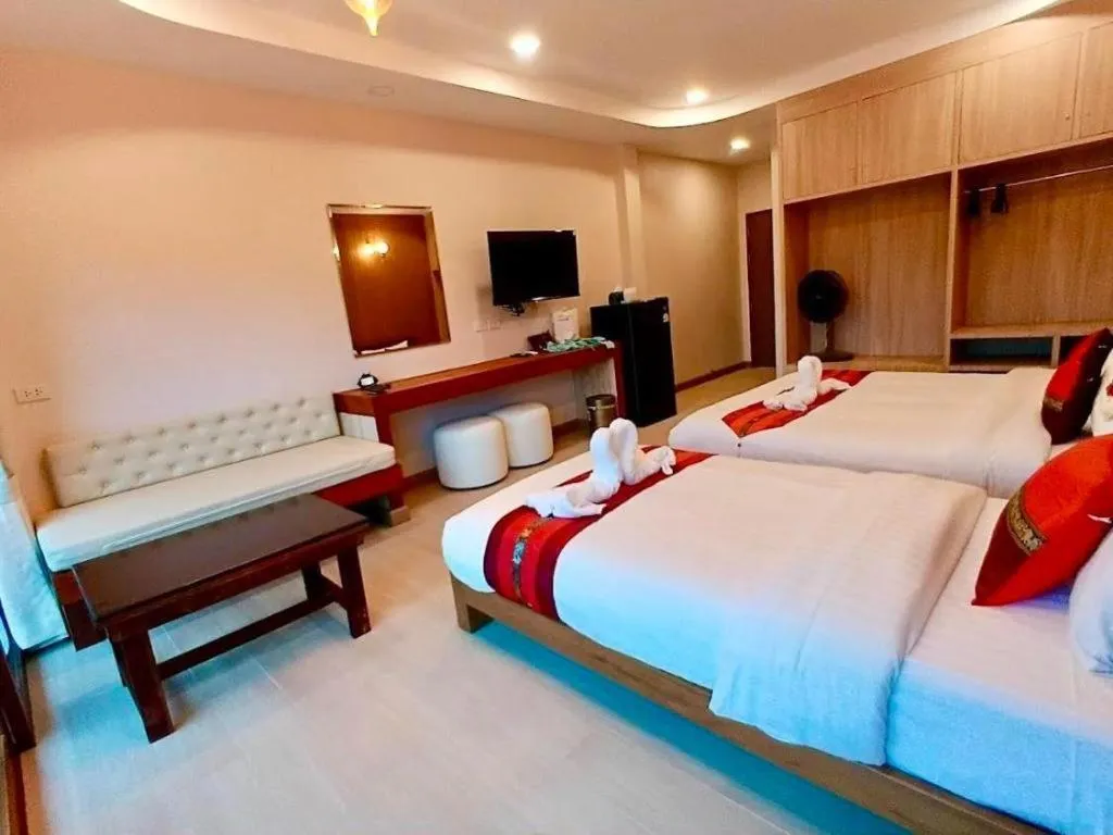 Bed in Baan Saranrom