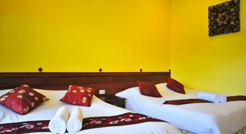 Bed in Baan Saranrom Bed in Baan Saranrom