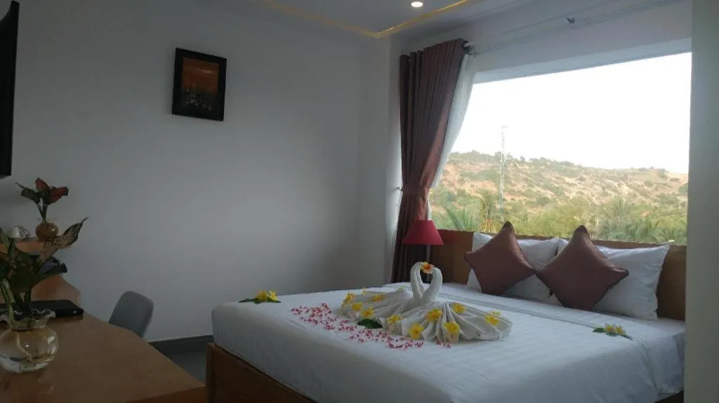 Bed in Damina boutique hotel