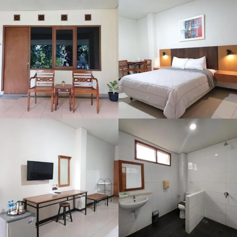 Bed in Augusta Hotel & Glamping Sukabumi