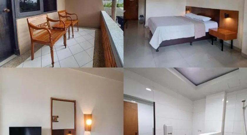 Bed in Augusta Hotel & Glamping Sukabumi